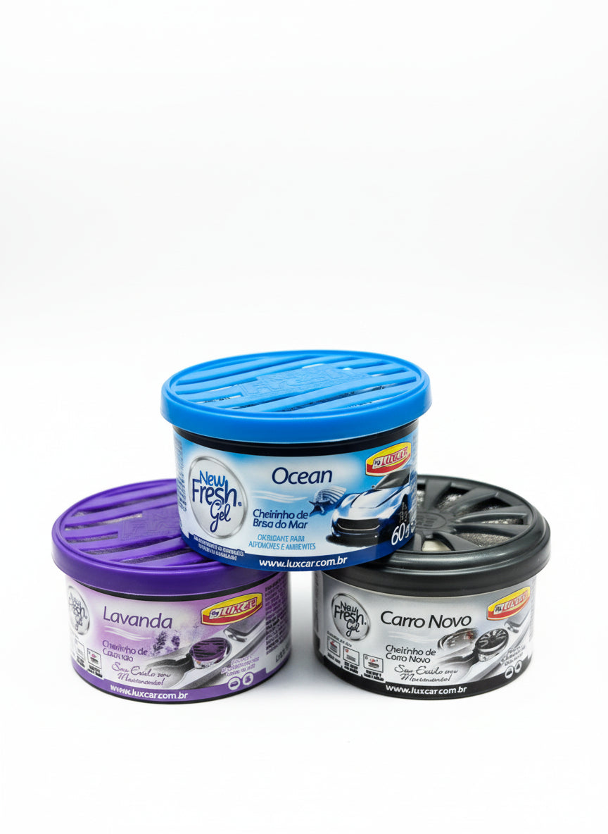 Kit Premium de Higienização Interna – Couro, Painel e Aroma Automotivo