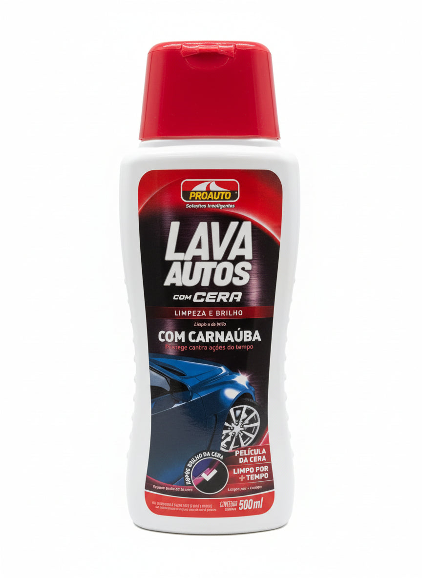 Kit Básico Premium de Lavagem + Cera Cristalizadora – Brilho Máximo e Acabamento Profissional