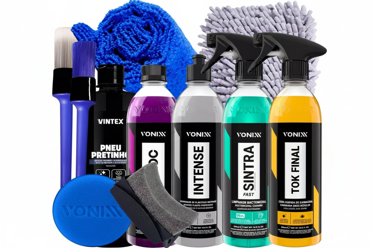 Kit Completo para Estética Automotiva Vonixx