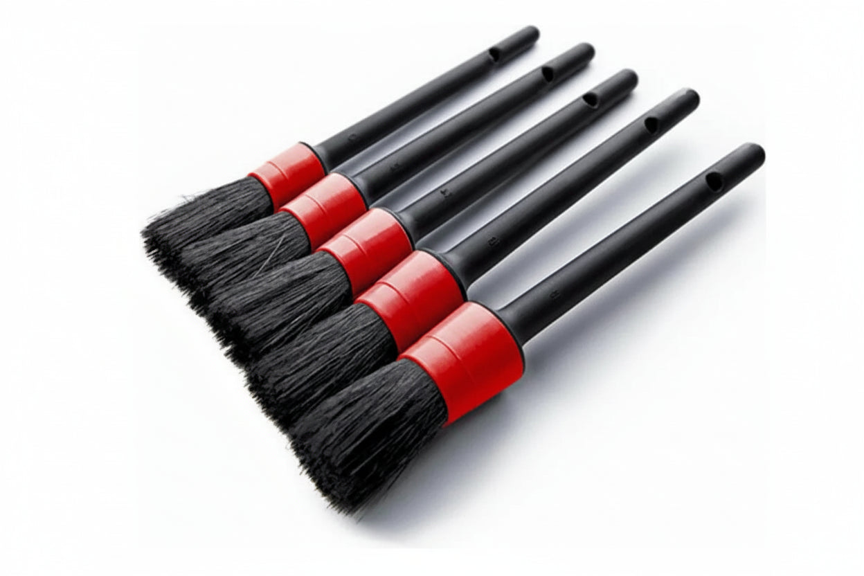 Kit de Pincéis para Detalhamento Automotivo – Interno e Externo