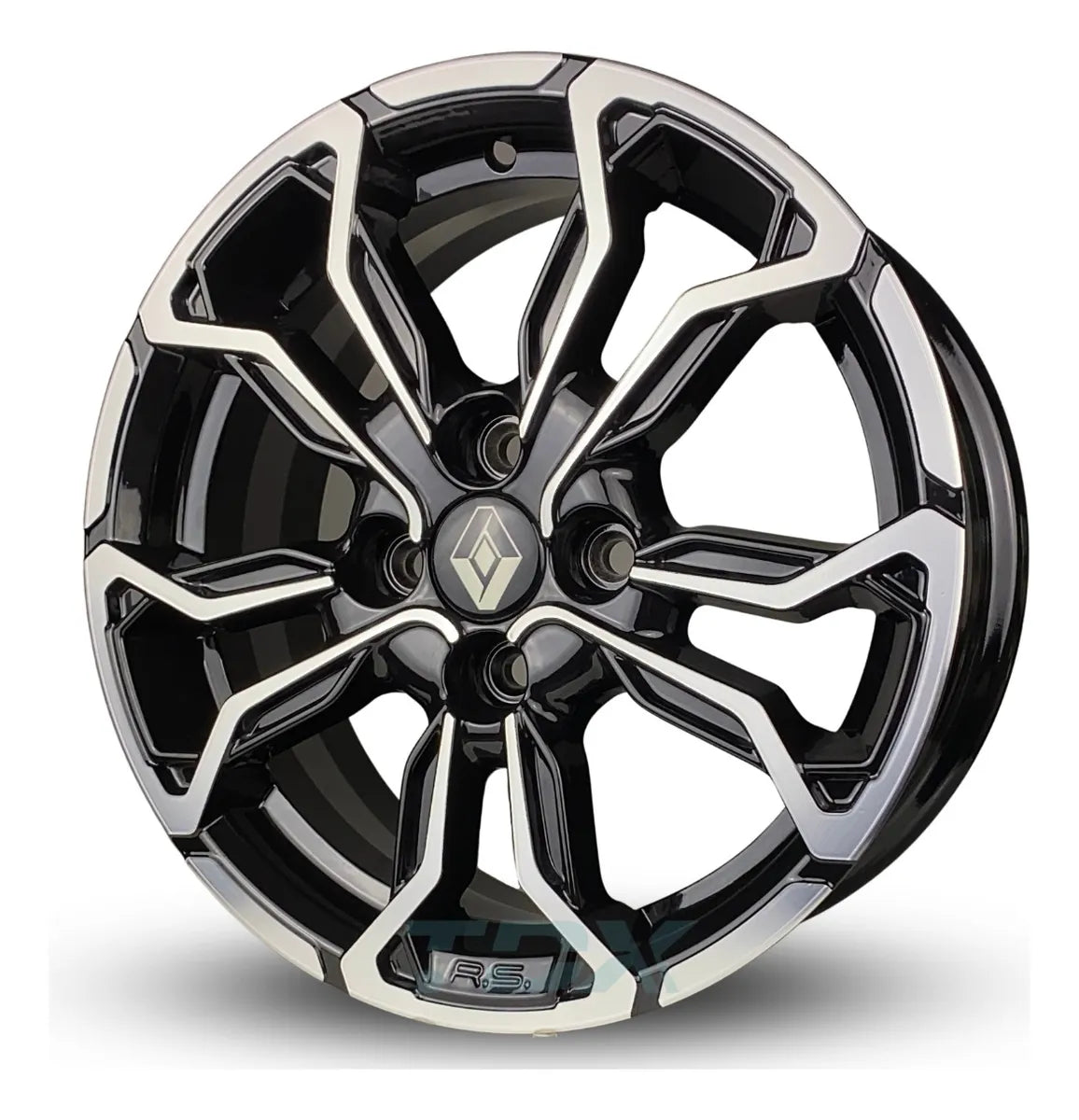 Rodas Renault Logan Sandero Aro 14 4x100 (jogo) + Bicos M16