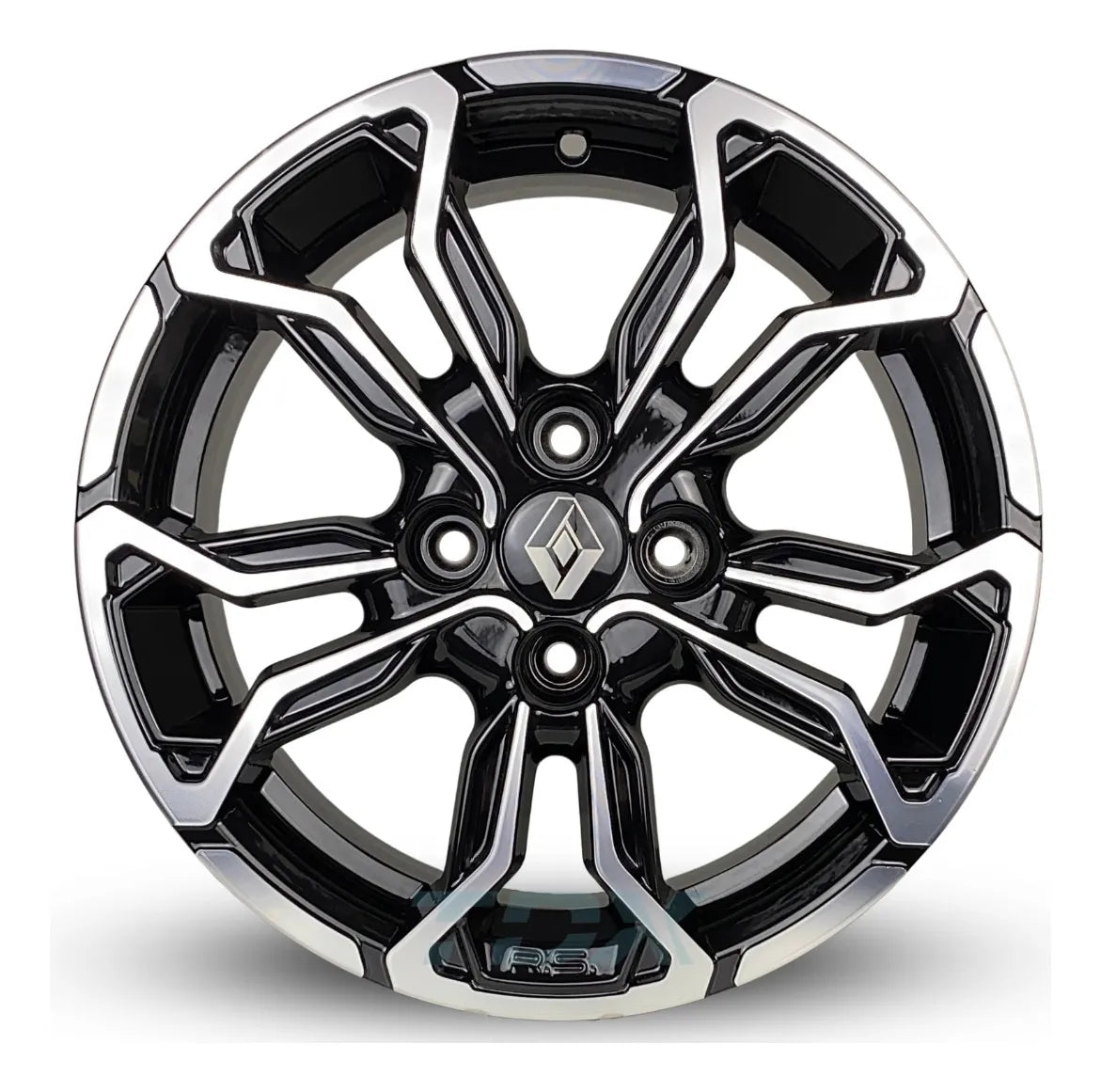 Rodas Renault Logan Sandero Aro 14 4x100 (jogo) + Bicos M16